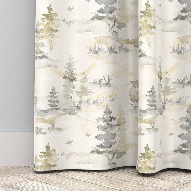 Sutherland Made to Measure Curtain Ochre