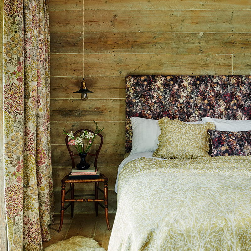Tatton Curtain Fabric Autumn