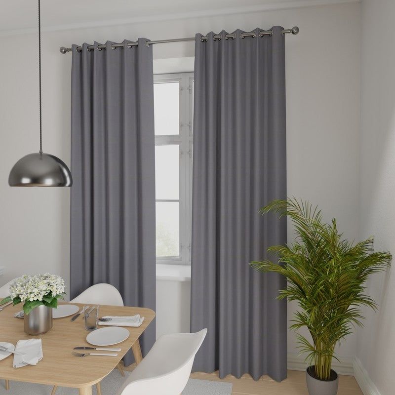 Texas Made to Measure Curtain Graphite