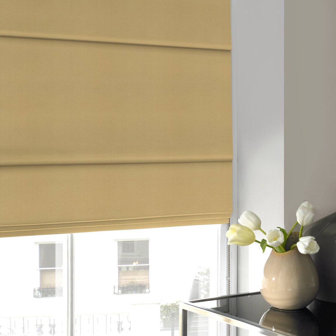 Texas Made to Measure Roman Blind Sunflower