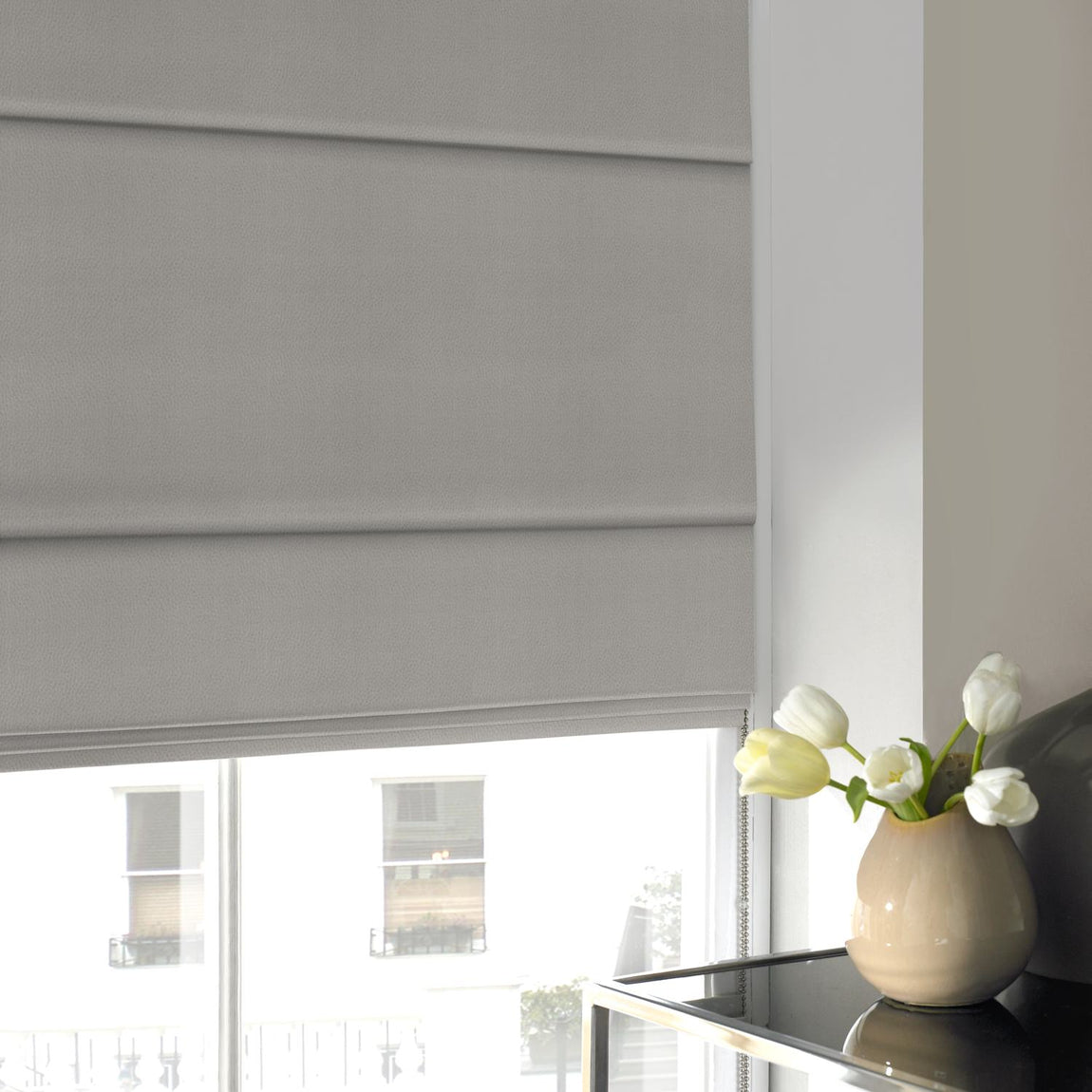 Texas Made to Measure Roman Blind Truffle