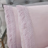 Tia Trellis Duvet Cover Bedding Set Blush