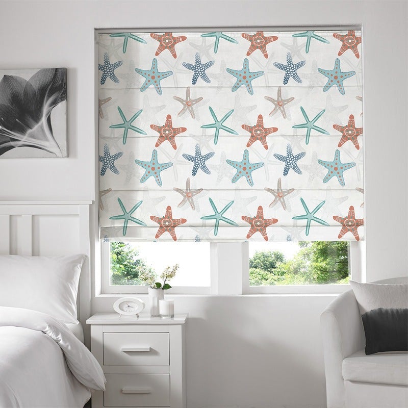 Tissington Made to Measure Roman Blind Coral