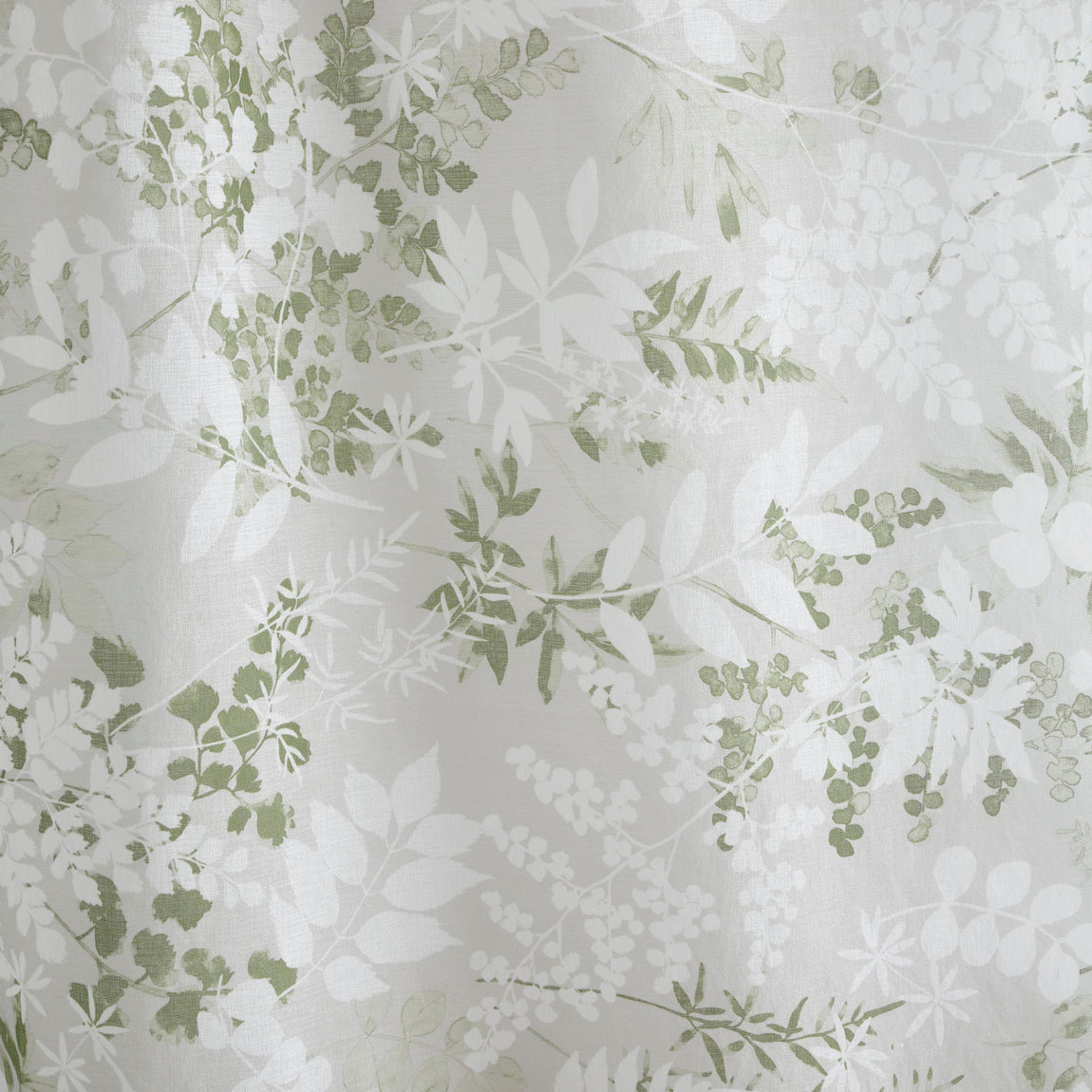 Dreams & Drapes Tiverton Ready Made Single Voile Curtain Green