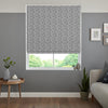 Leaf Vine Made to Measure Roman Blind Graphite