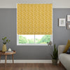 Leaf Vine Made to Measure Roman Blind Sunflower