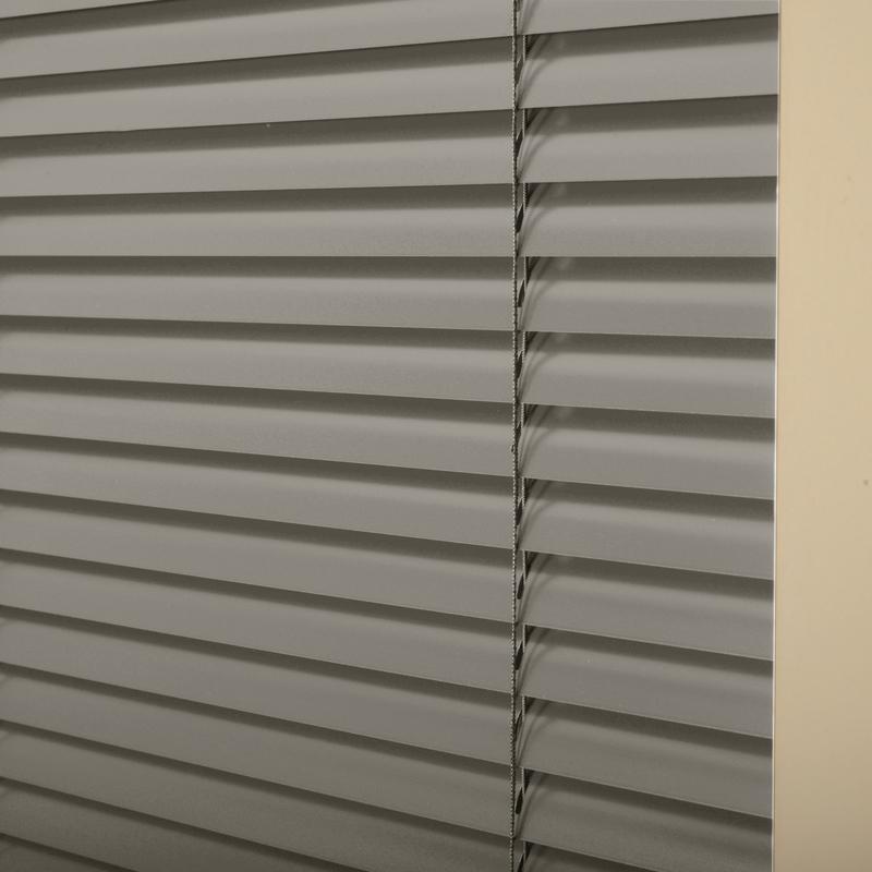 25mm Premier Aluminium Made To Measure Venetian Blind Shadow Grey