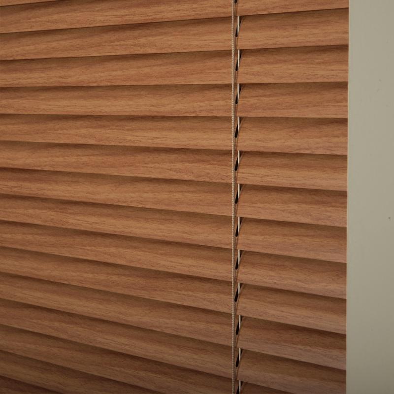 25mm Premier Aluminium Made To Measure Venetian Blind Woodline 9403