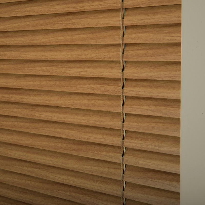 25mm Premier Aluminium Made To Measure Venetian Blind Woodline 9405