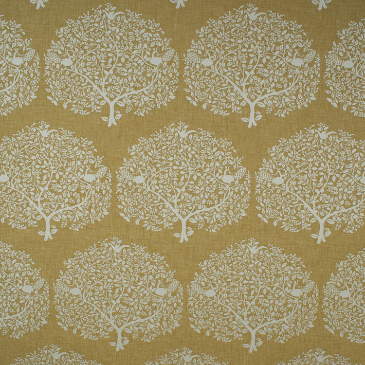 Ochre Tree Of Life Fabric Terrys
