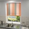 Orla Kiely Trio Stem Made to Measure Blackout Roller Blind Persimmon