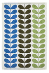 Orla Kiely Trio Stem Towels Riviera