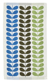 Orla Kiely Trio Stem Towels Riviera