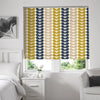 Orla Kiely Trio Stem Made to Measure Roman Blind Ochre