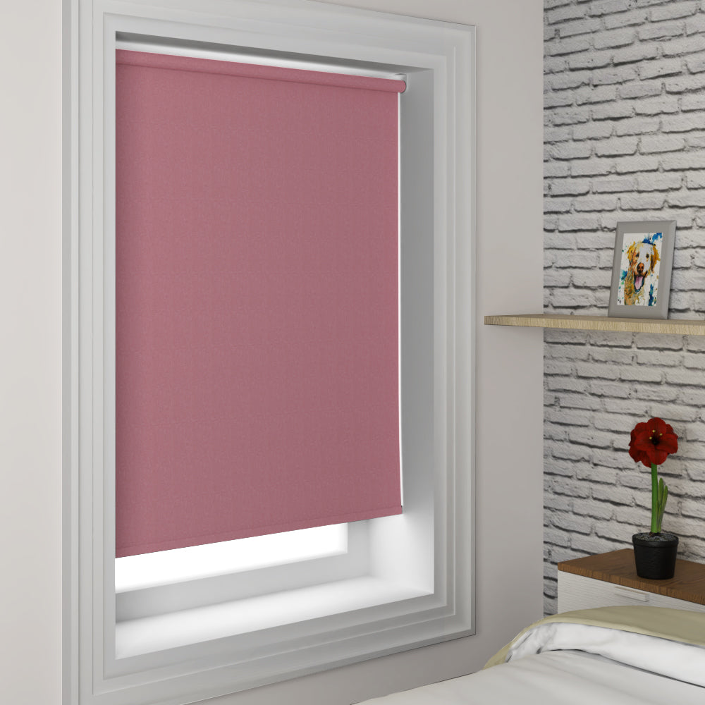 Tulsa Made to Measure Blackout Roller Blind Chilli