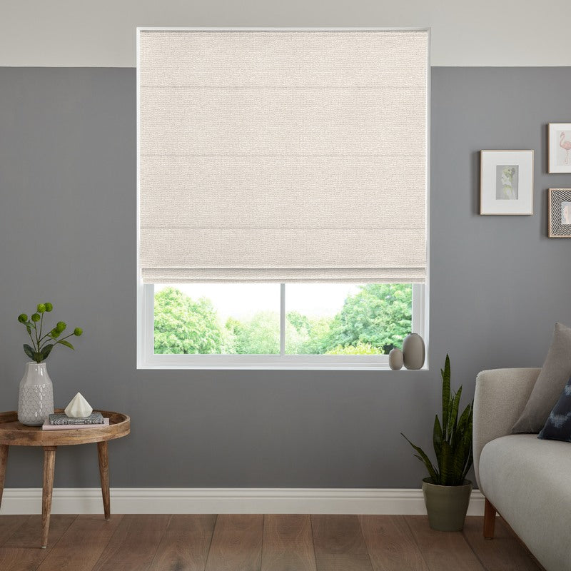 Tula Made to Measure Roman Blind Ivory