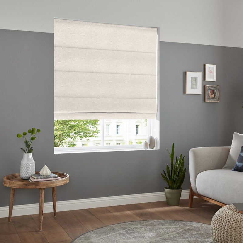 Tula Made to Measure Roman Blind Ivory