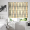 Orla Kiely Two Colour Stem Made to Measure Roman Blind Warm Grey