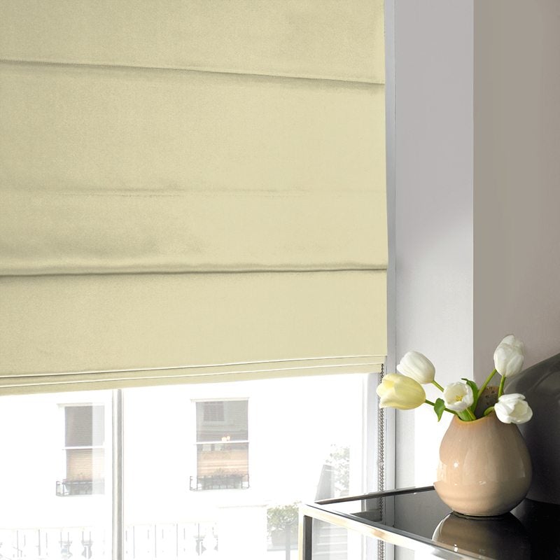 Tyrone Made to Measure Roman Blind Cream