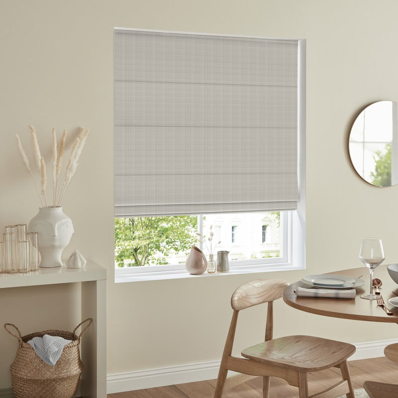 Sula Made to Measure Roman Blind Pewter