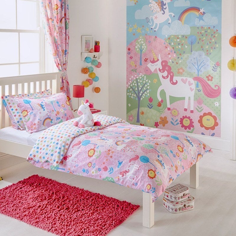 Unicorn Bedding Set Pink