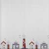 Beach Hut Ready Made Daylight Roller Blind Multi