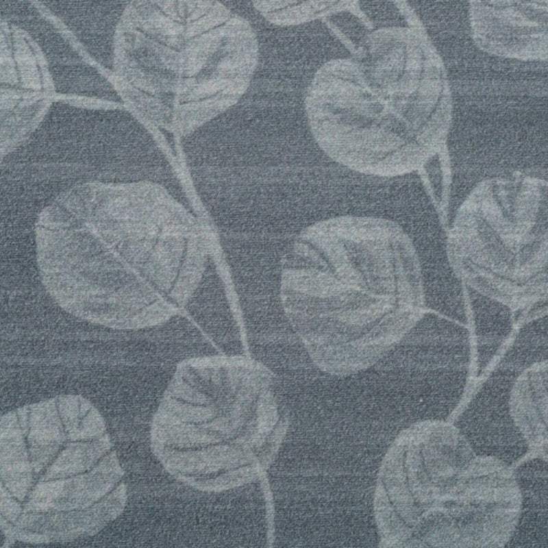 Linda Barker Ursulas Vine Velvet Fabric Silver