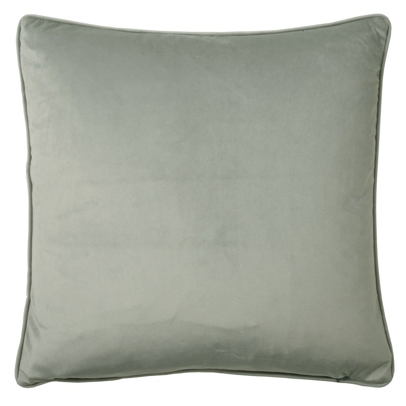 Linda Barker Ursulas Vine Piped Filled Cushion 50cm x 50cm Silver