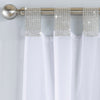 Vegas Eyelet Voile Panel White