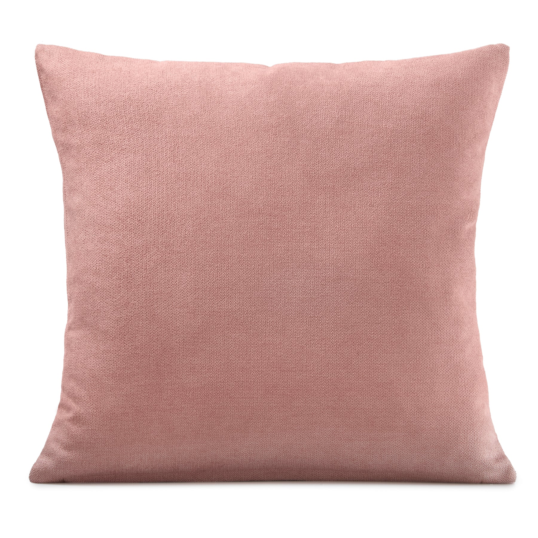 Chenille Filled Cushion 45cm x 45cm Blush