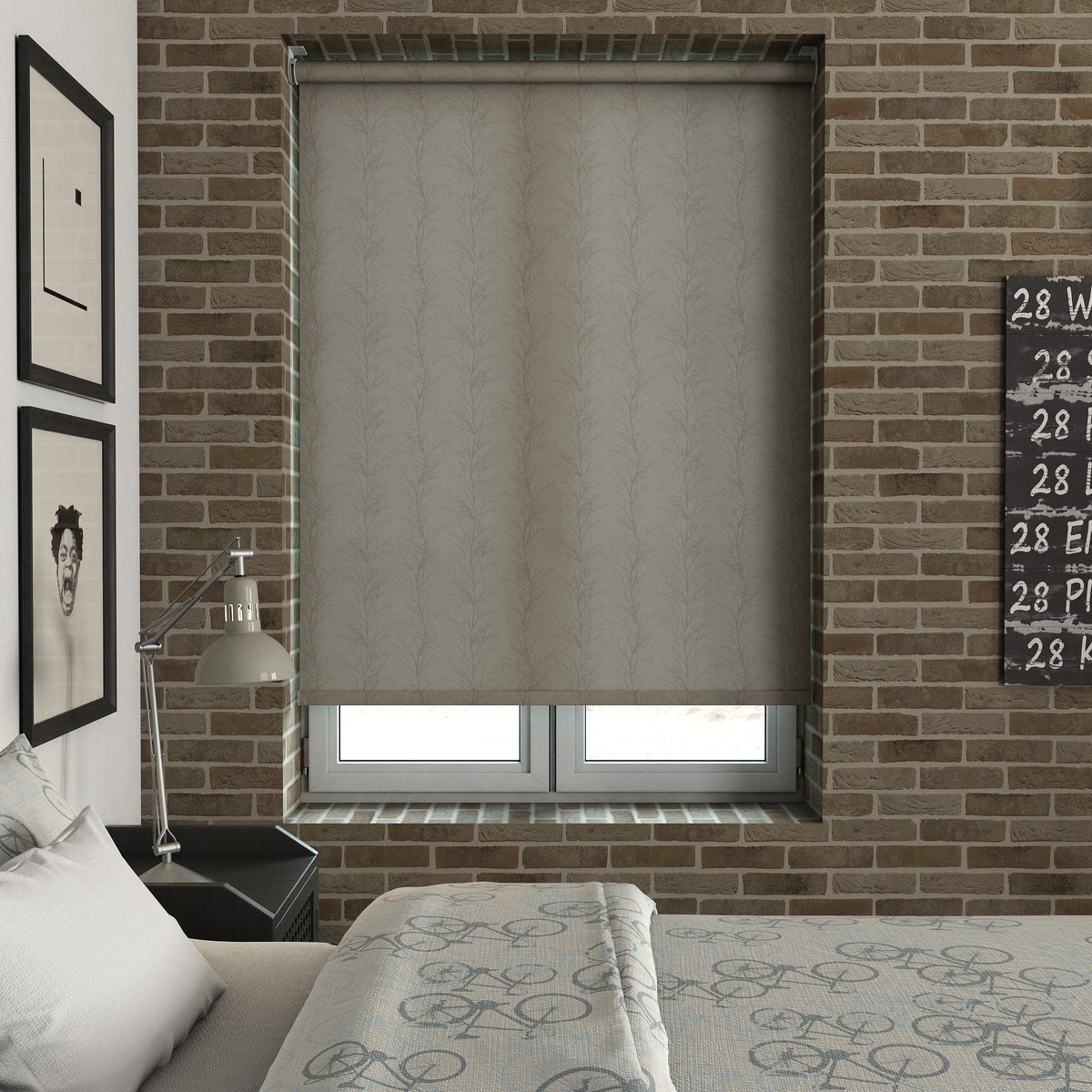 Veneto Made to Measure Roller Blind Graphite
