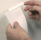 Milano Leaf Cream Vertical Blinds Cream