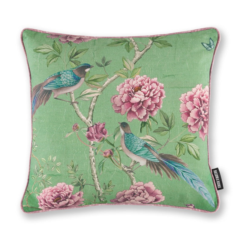 Paloma Home Vintage Chinoiserie Duvet Cover Bedding Set Jade
