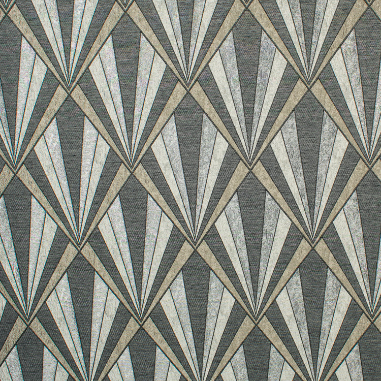 Vogue Fabric Black Chrome