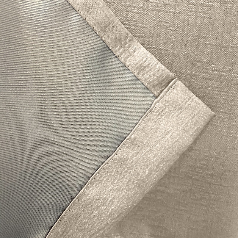 Vogue Thermal Blockout Ready Made Eyelet Curtains Cream