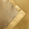 Vogue Thermal Blockout Ready Made Eyelet Curtains Ochre