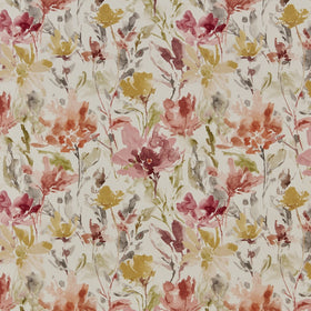 iLiv Water Meadow Digitally Printed Fabric Rosewood