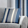 Fusion Whitworth Check Filled Cushion 43cm x 43cm Blue