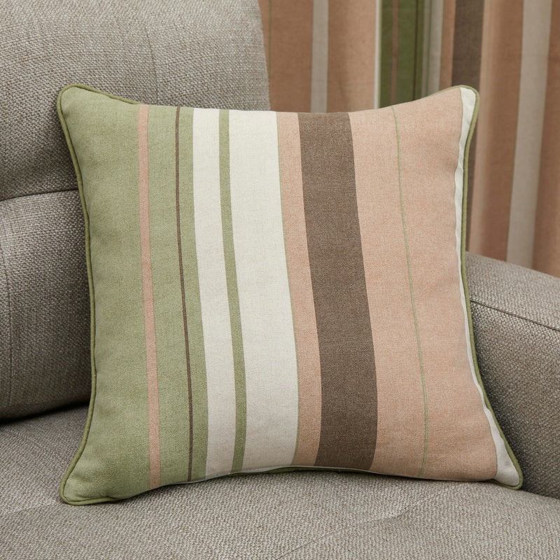 Fusion Whitworth Filled Cushion 43cm x 43cm Green