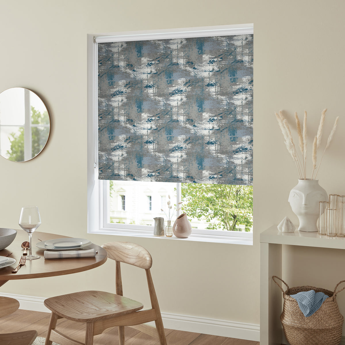 Spirit Made to Measure Blackout Roller Blind Teal