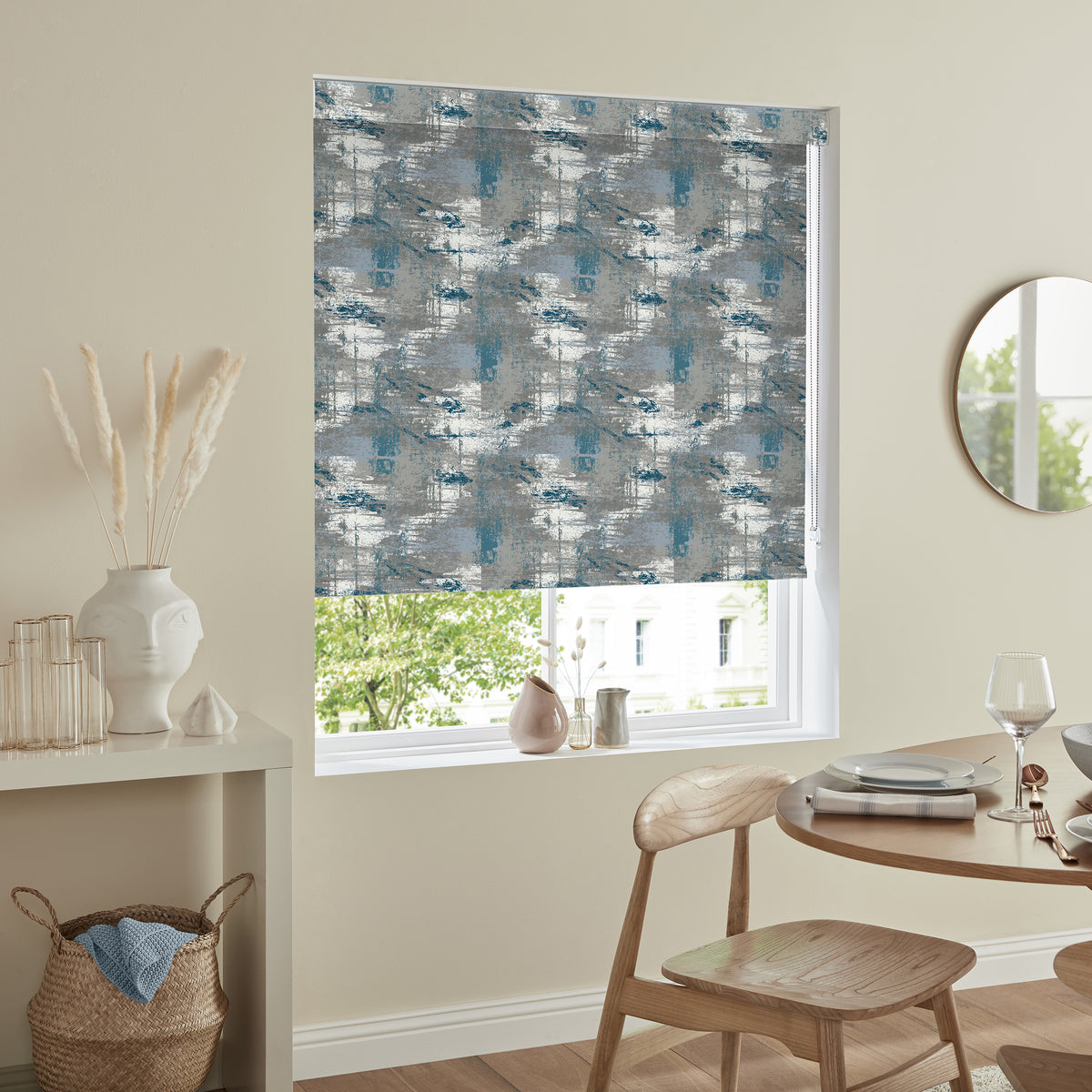 Spirit Made to Measure Blackout Roller Blind Teal