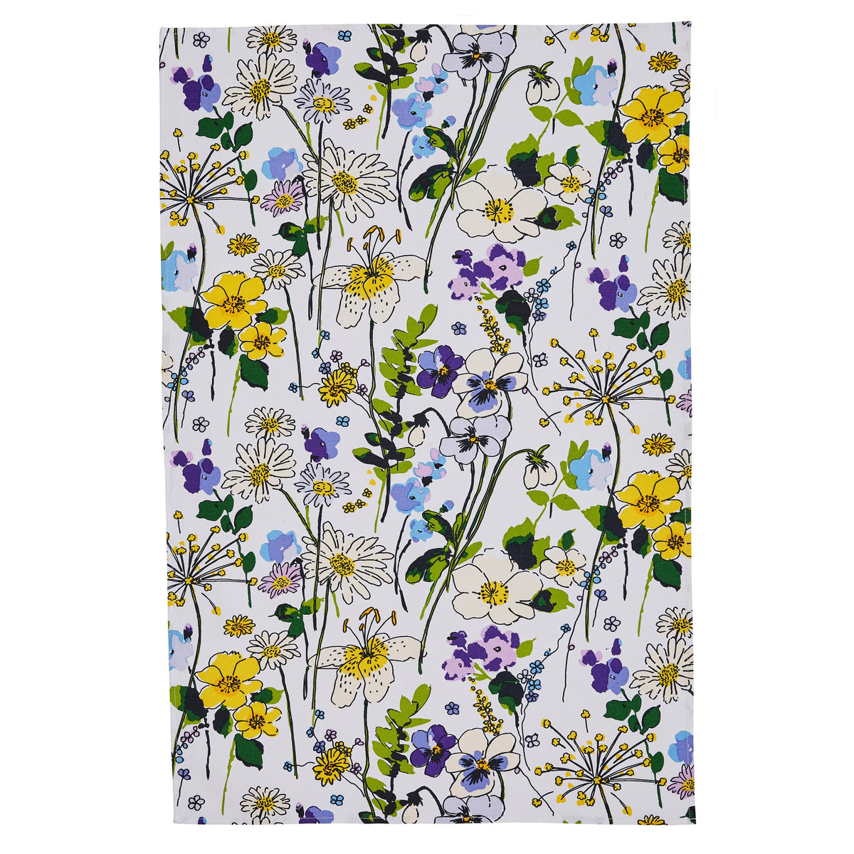 Ulster Weavers Wildflowers Tea Towel Multi