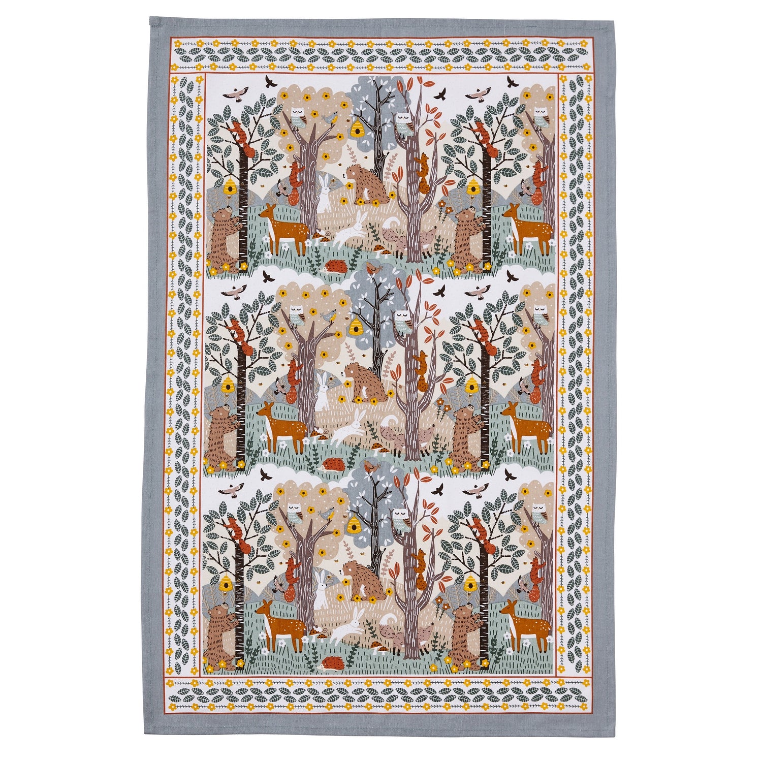 Ulster Weavers Wildwood Tea Towel Grey