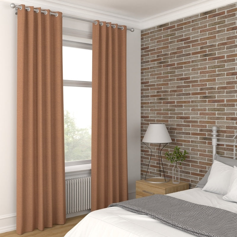 Willow Made to Measure Curtain Rust