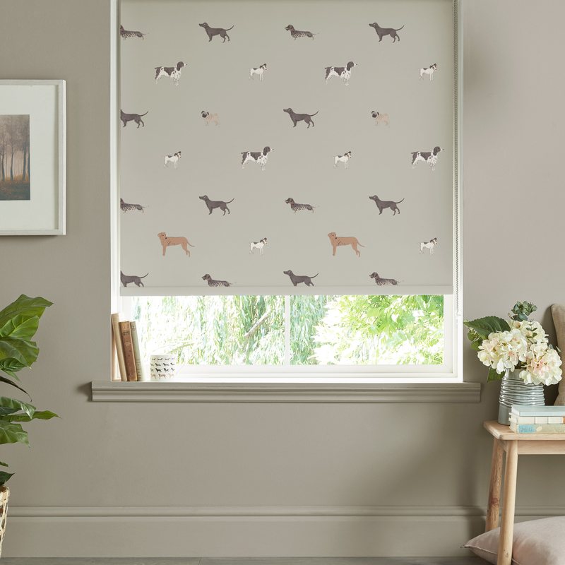 Sophie Allport Woof Made to Measure Roller Blind Linen