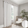 Appletree Boutique Zara Ready Made Eyelet Curtains White