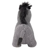 Zebra Doorstop 15cm x 22cm Black