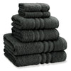 Catherine Lansfield Zero Twist Six Towel Bale Charcoal Grey