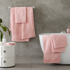 Catherine Lansfield Zero Twist Six Towel Bale Pink